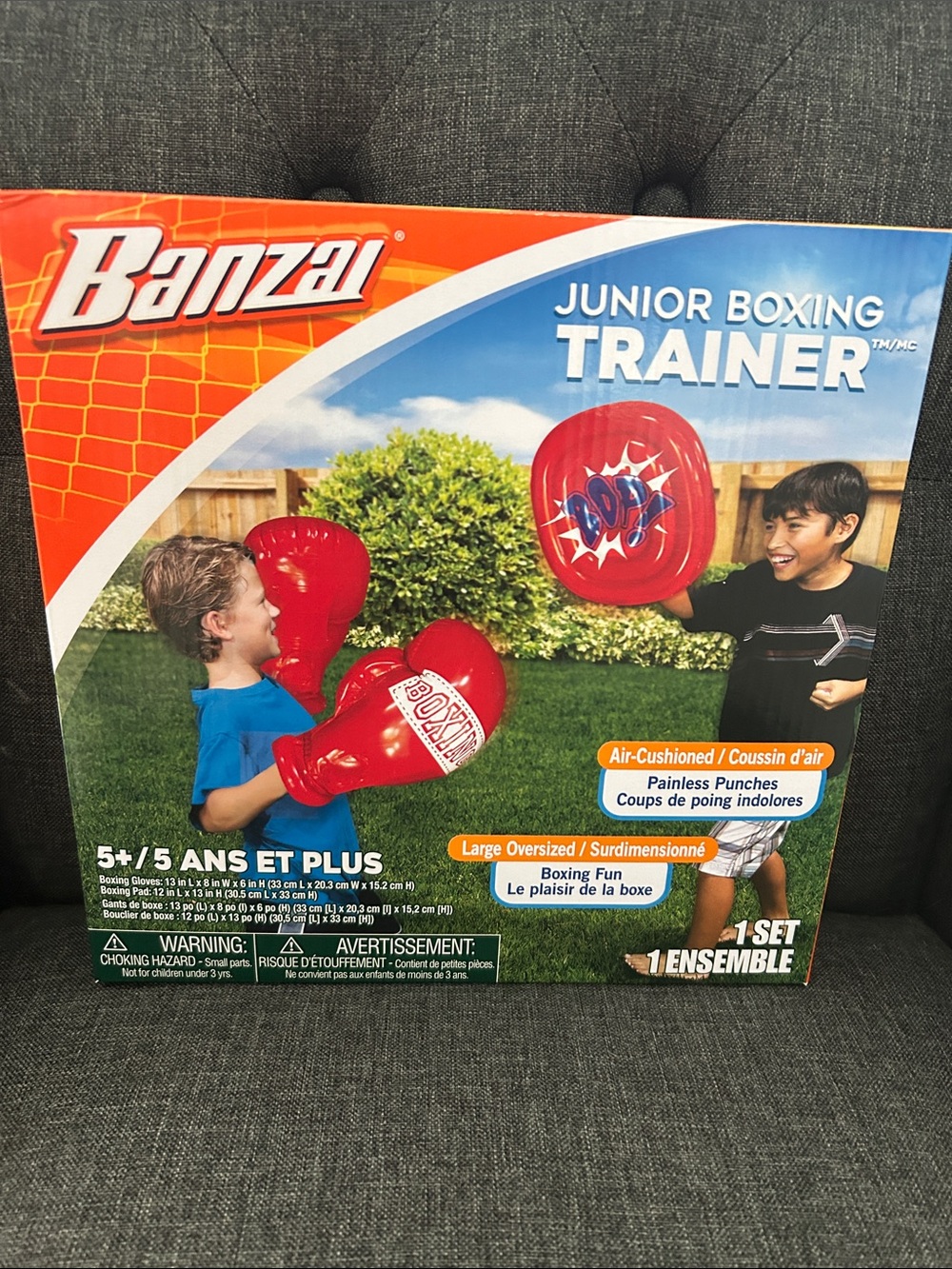 NEW 🆕 Junior Boxing Trainer Set oversized gloves